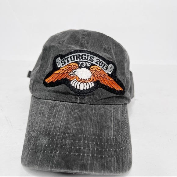 Sturgis 2013 Hat Baseball Cap Gray - Picture 1 of 3